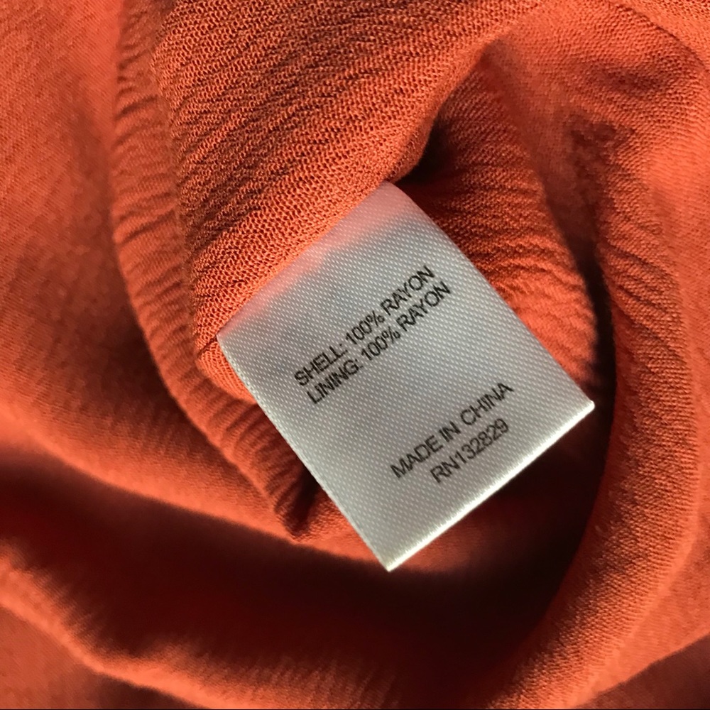 NWT Majorelle Revolve Evelyn Dress Terracotta XS - Picture 5 of 8